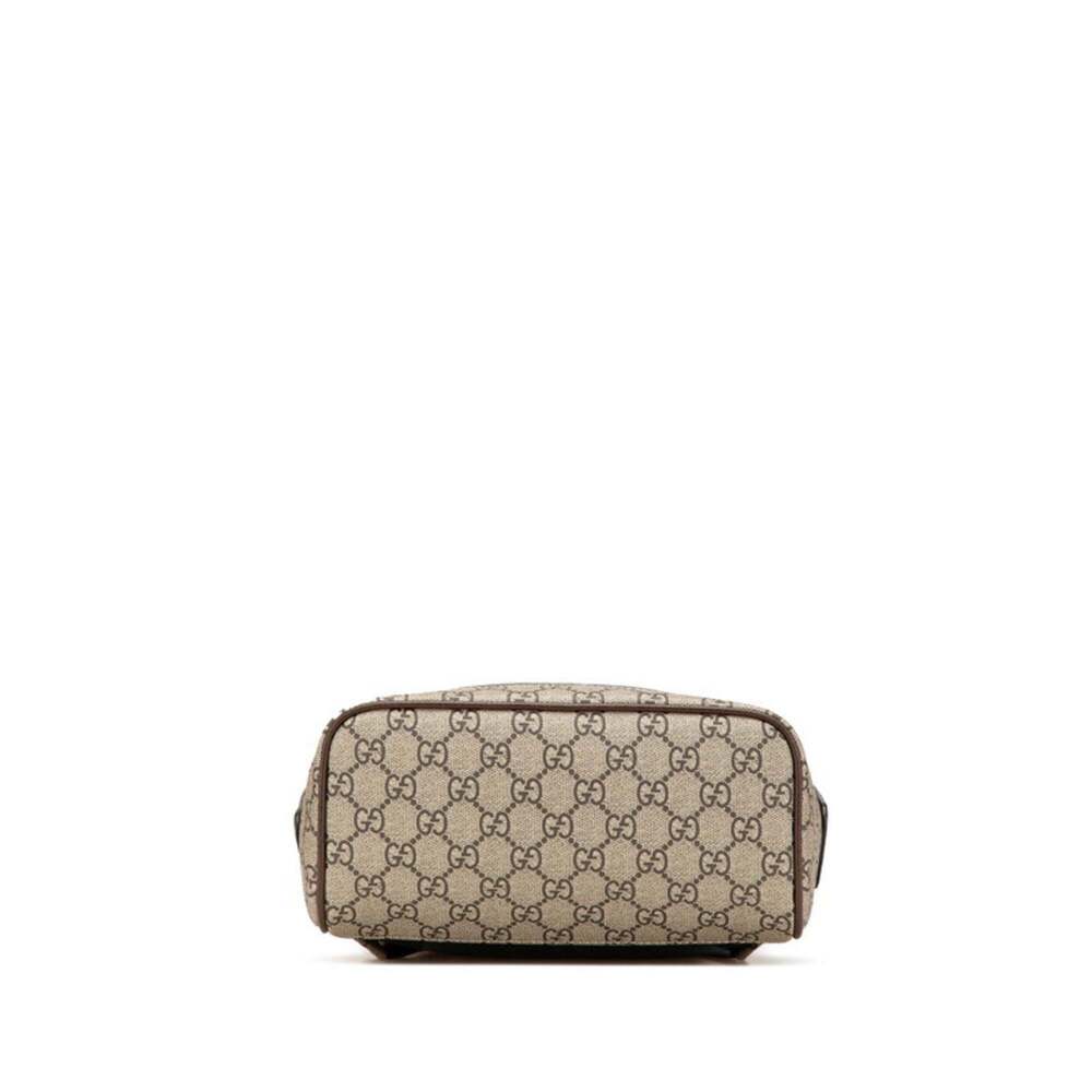 GUCCI Authentic Brown Leather Backpack - Picture 3 of 13